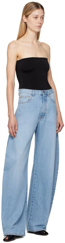 Alaïa Blue Round Jeans 4