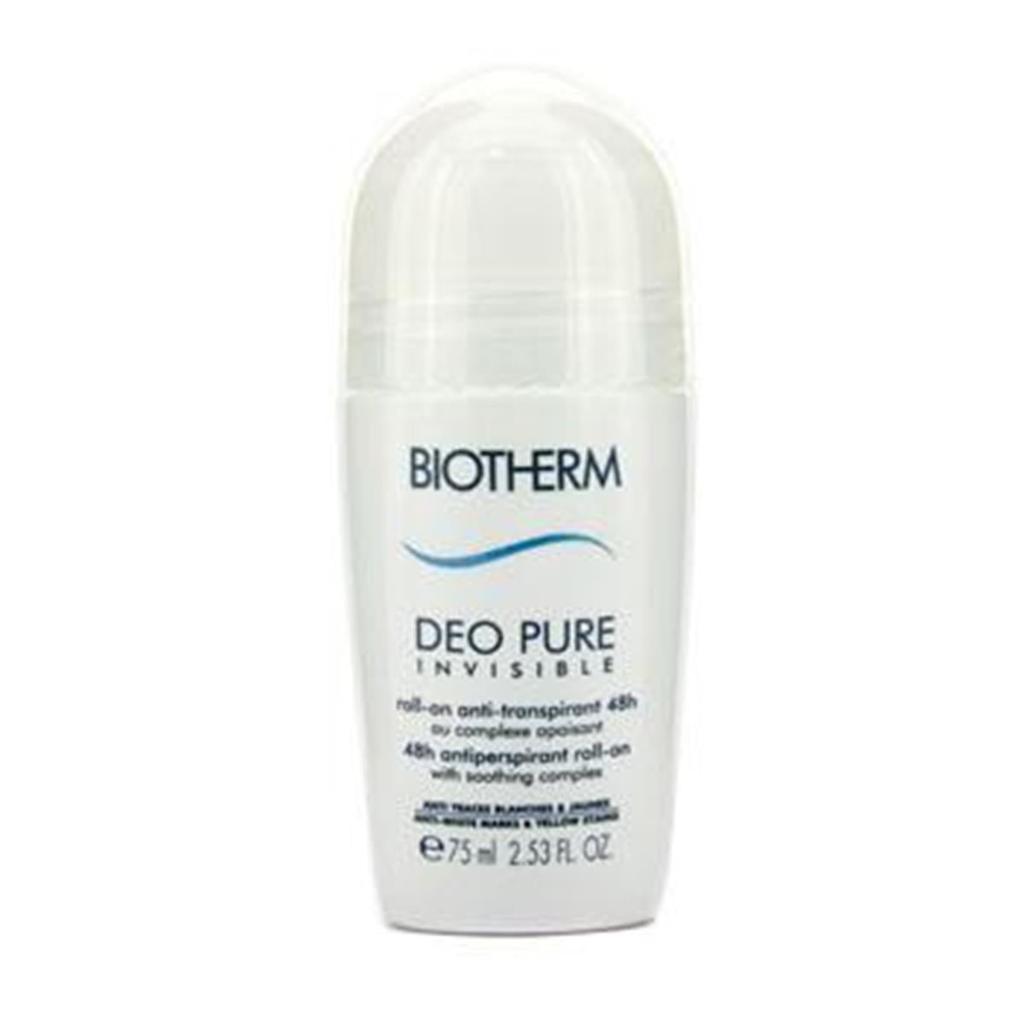 Biotherm 15349476703 Deo Pure Invisible 48 Hours Antiperspirant Roll-On - 75ml-2.53oz