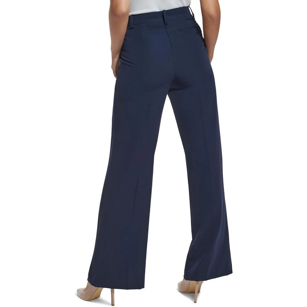 Tommy Hilfiger Womens Button Sailr Wide Leg Pants 2