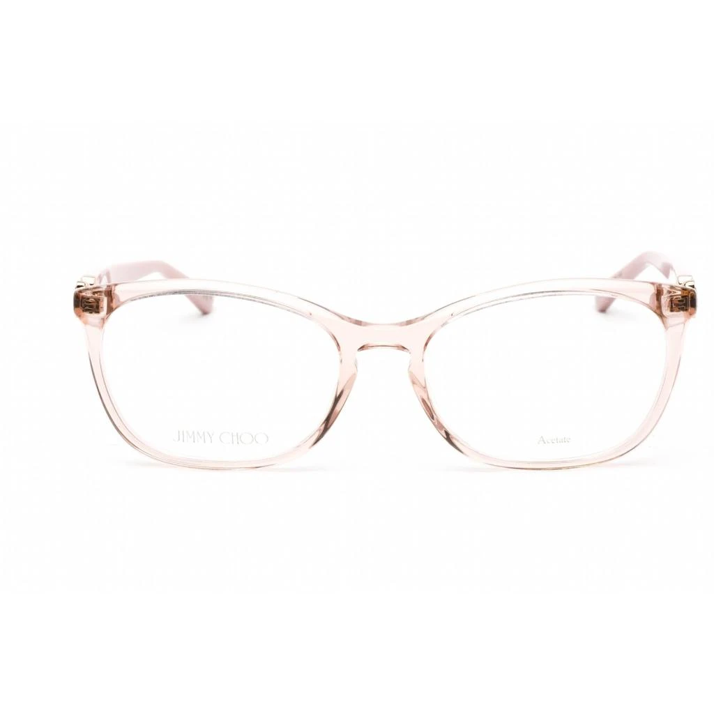 Jimmy Choo Jimmy Choo Women's Eyeglasses - Full Rim Cat Eye Nude Plastic Frame | JC317 0FWM 00 2