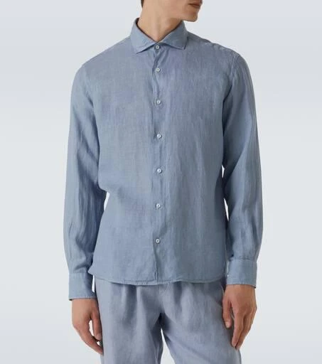 Thom Sweeney Linen shirt 3