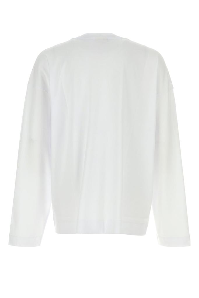 Dries Van Noten White cotton Hegland oversize t-shirt