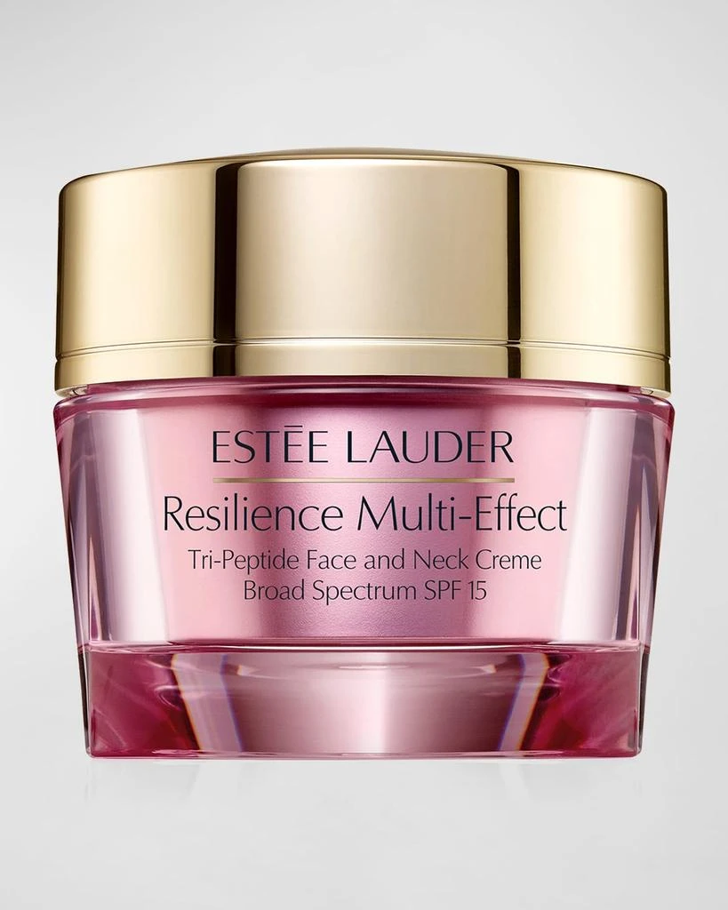 Estée Lauder Resilience Multi-Effect Tri-Peptide Face & Neck Cream Moisturizer SPF 15 for Dry Skin 1