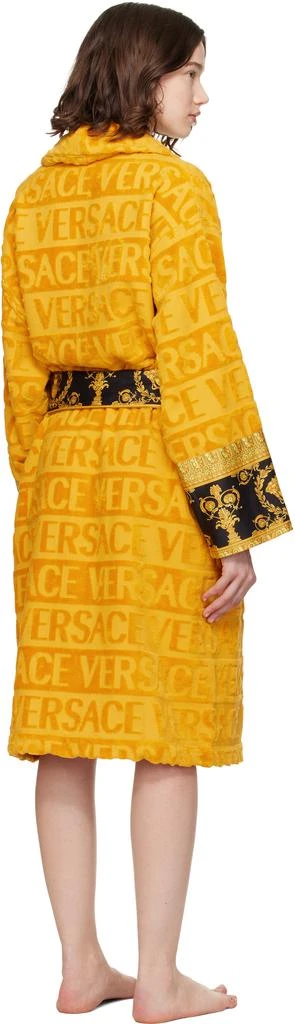 Versace Yellow 
I Heart Baroque
 Bathrobe 3