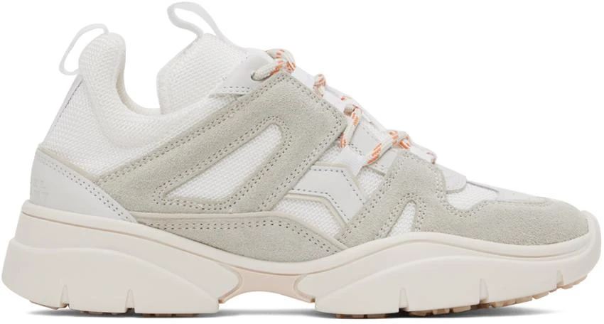 Isabel Marant White Kindsay Sneakers 1