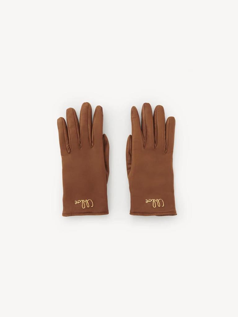 Chloé Chloé "Chloé Iconic" Leather Gloves