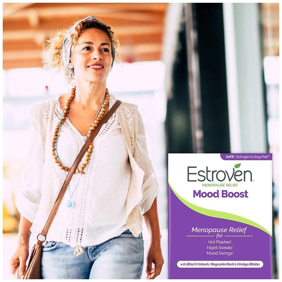 Estroven Menopause Relief + Mood Boost 5