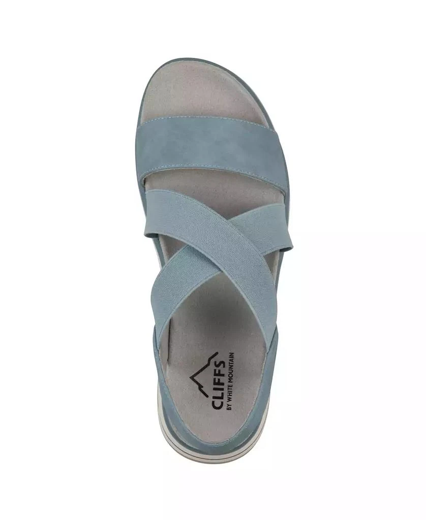 White Mountain Women's Hapley Athleisure Slip-On Sandals 4