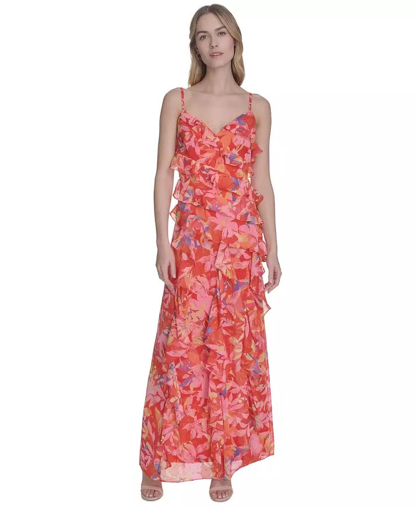 sachin and babi light blue dress Chiffon Halter Maxi Dress for Summer Style main image 1