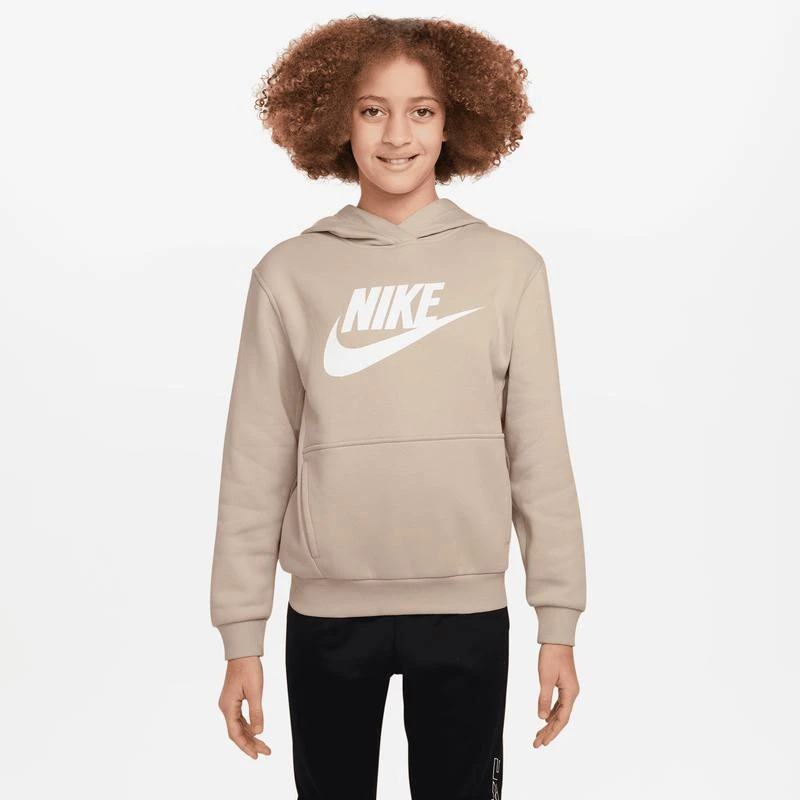 NIKE Nike NSW Club HBR Fleece Hoodie Boys' Grade School Kid's