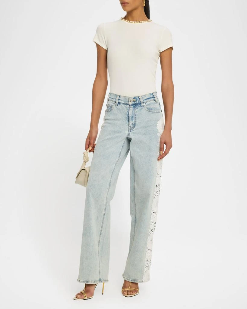 Generation Love Jethro Lace Combo Jeans 2