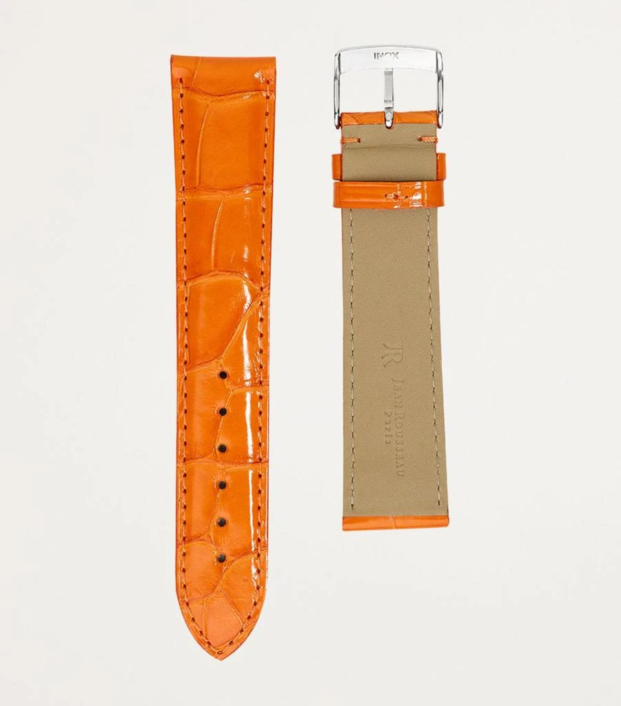 Jean Rousseau Classic 3.5 Alligator Leather Watch Strap (20mm) 2