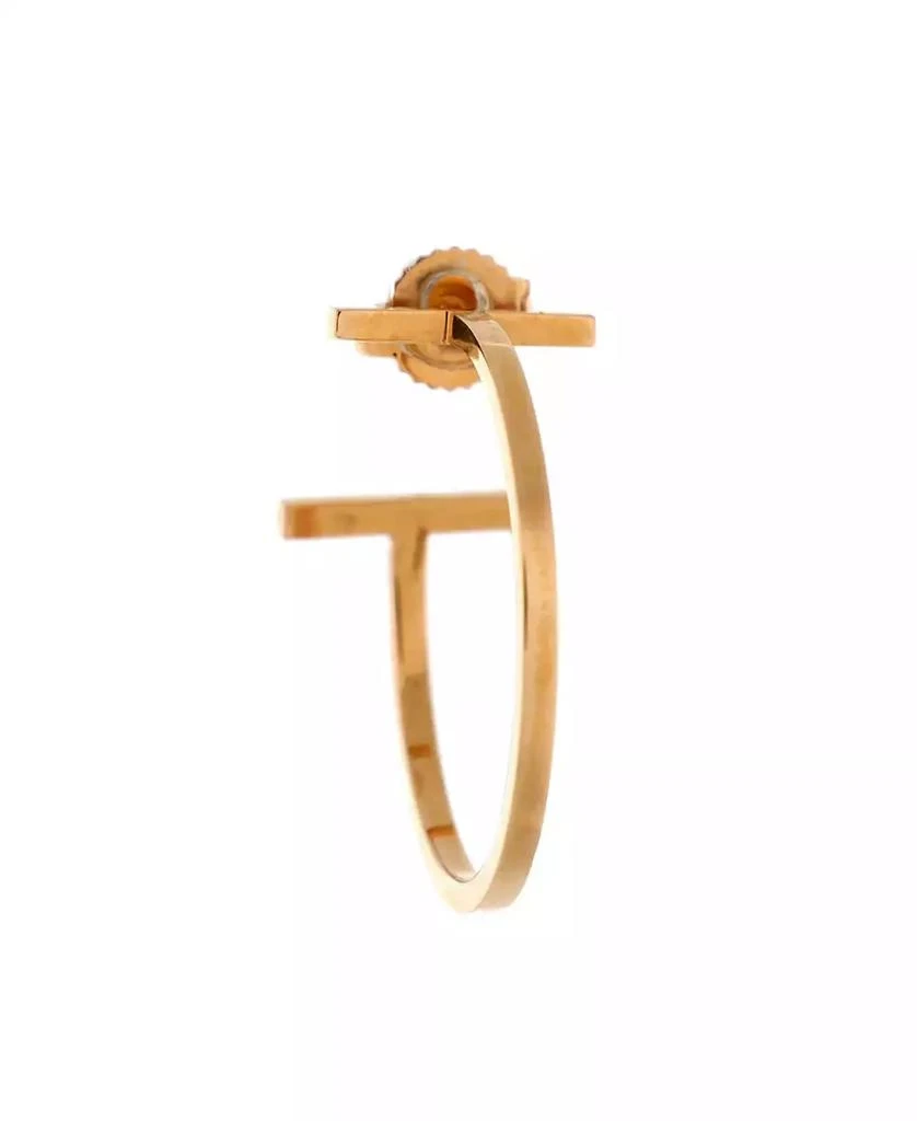 Pre-Owned Tiffany 
Co T Wire Hoop Earrings 3