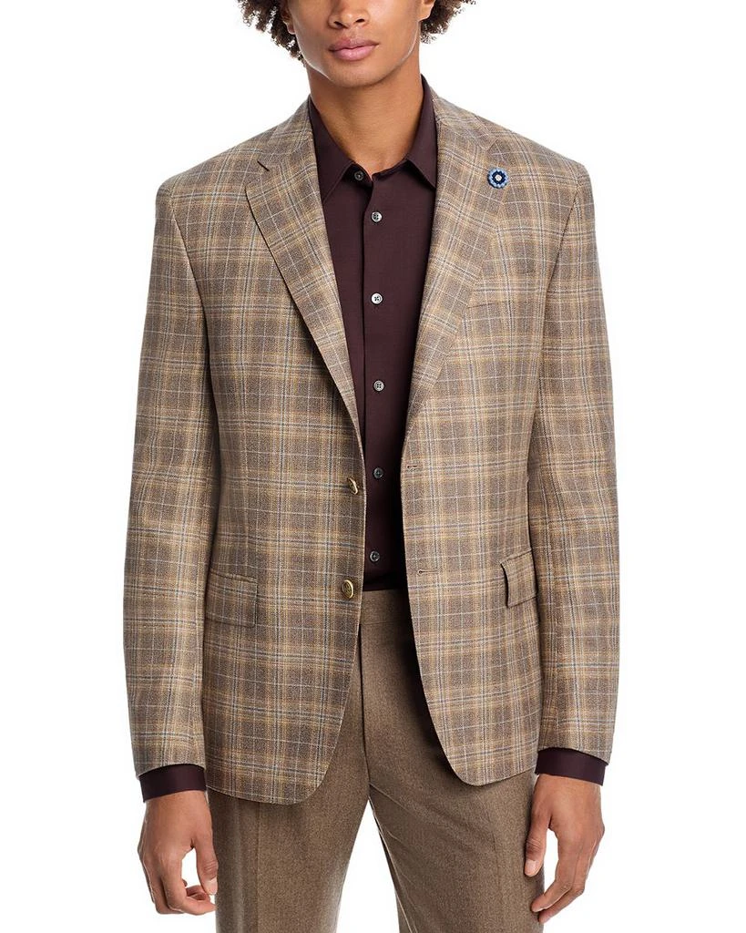 Hart Schaffner Marx New York Plaid Regular Fit Sport Coat 1