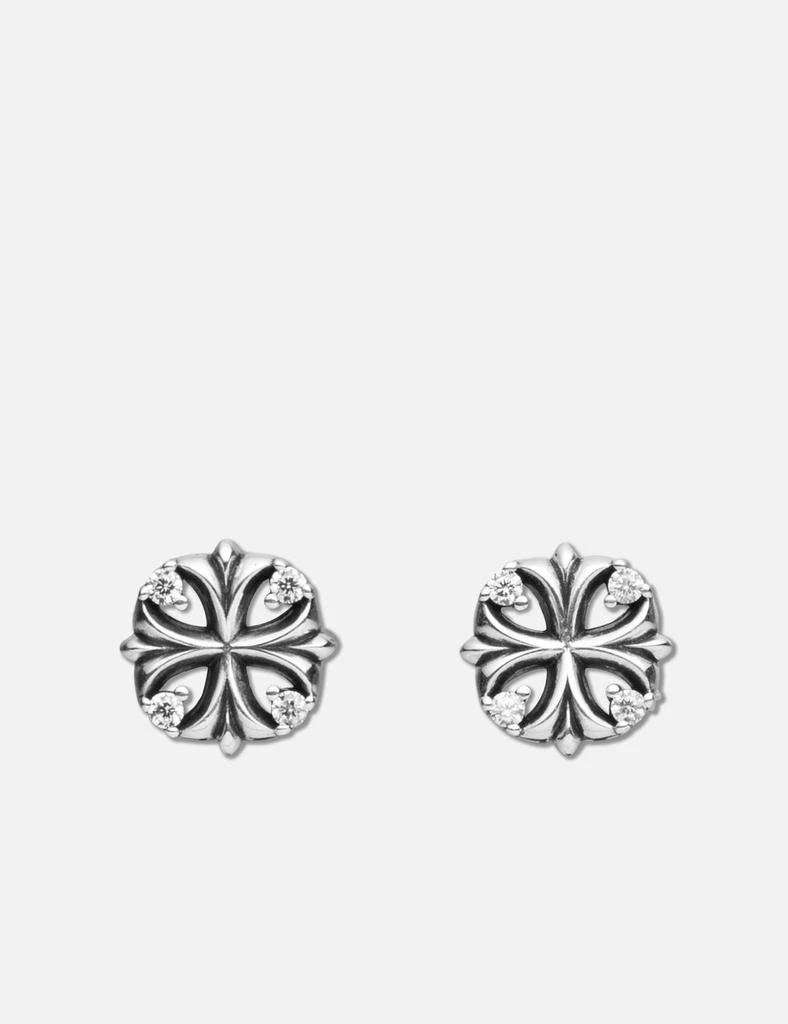 MIDNIGHTFACTORY Maltese-cross quadruplets earrings 1