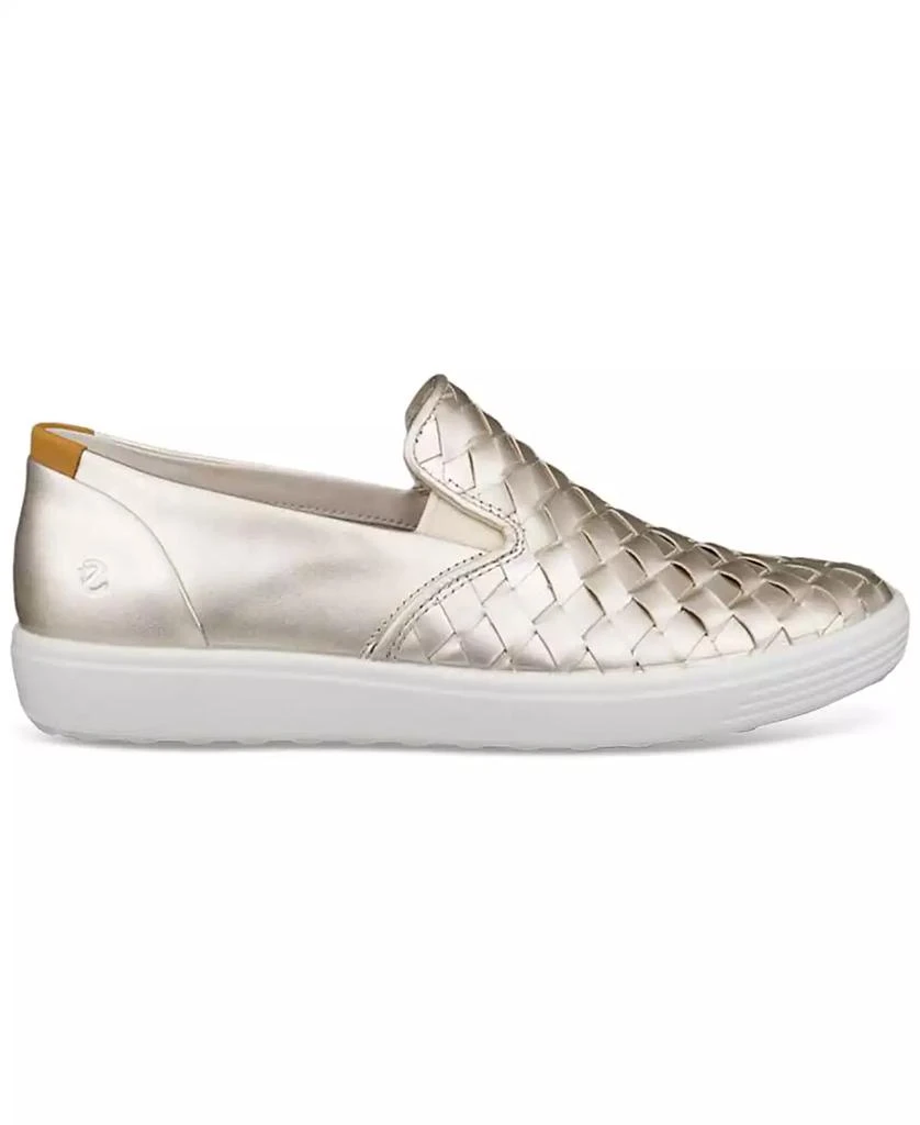 ECCO Women's Soft 7 Woven Slip-On Sneakers 5