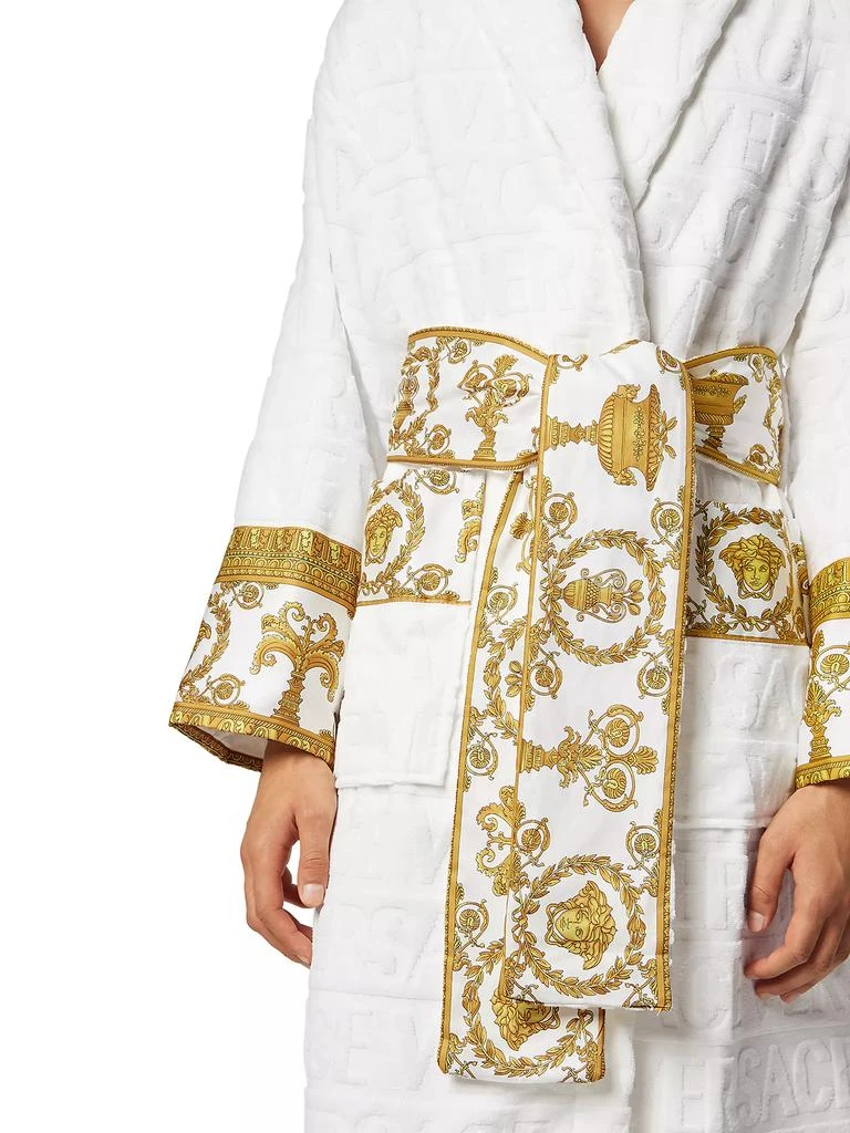 Versace ​Logo Baroque Bathrobe 3