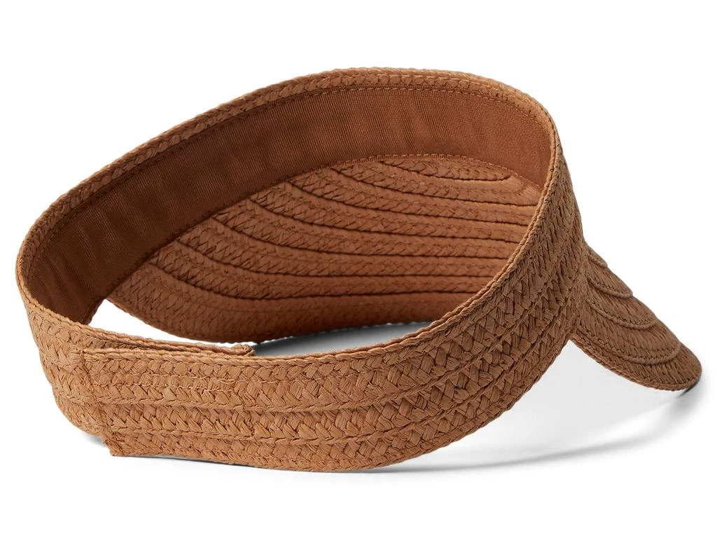 Madewell Packable Braided Straw Visor 2