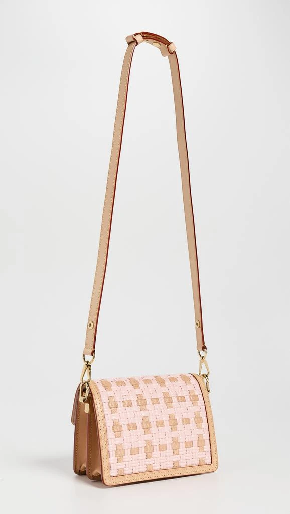 What Goes Around Comes Around Louis Vuitton Woven Dauphine MM Crossbody Bag 3