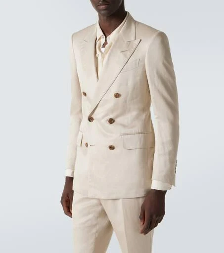 Tom Ford Silk and linen twill suit 4