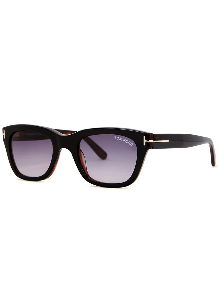 Tom Ford Snowdon black wayfarer-style sunglasses 1