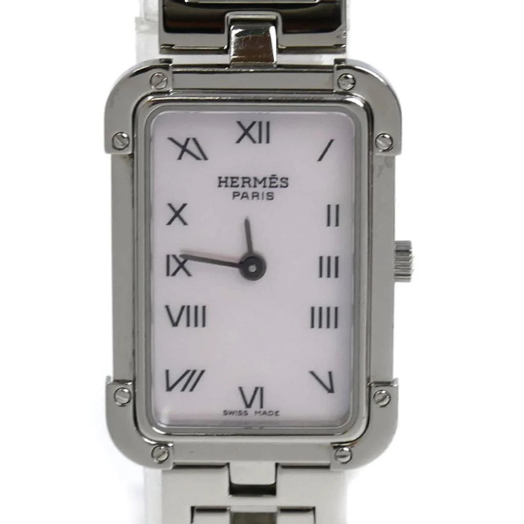 Hermes Stainless Steel Wristwatch (Pre-Owned)