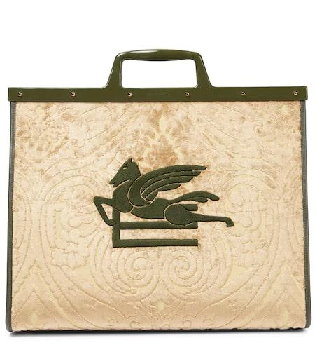ETRO Love Trotter Large jacquard tote bag 1