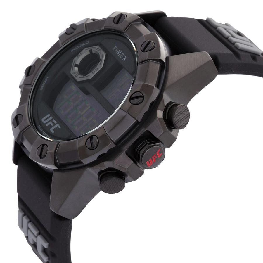 Timex UFC Kick Alarm Quartz Digital Men's Watch TW2V87000JR