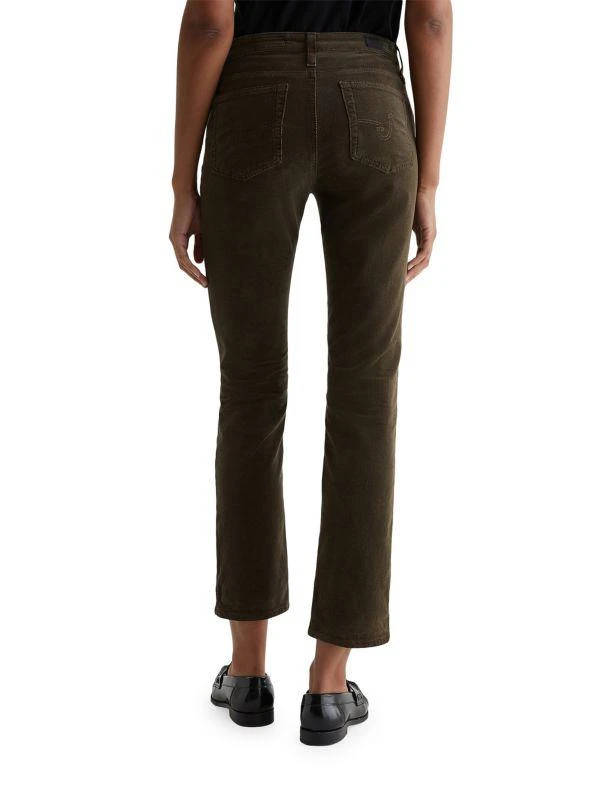AG Jeans Mari Corduroy Straight-Leg Jeans 3