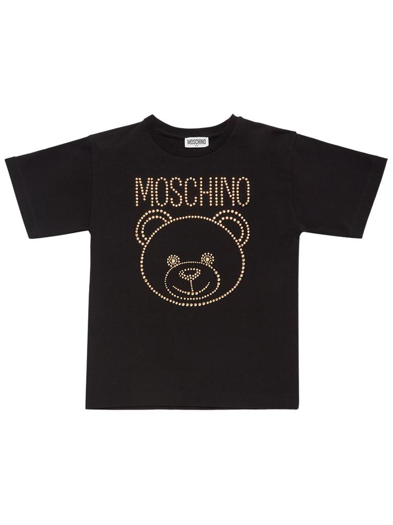 MOSCHINO Cotton Jersey T-shirt