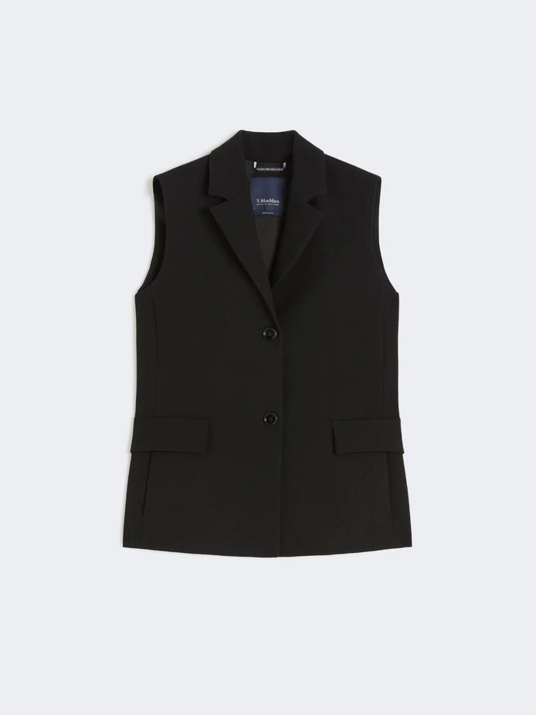 Max Mara Straight-fit cady gilet 4