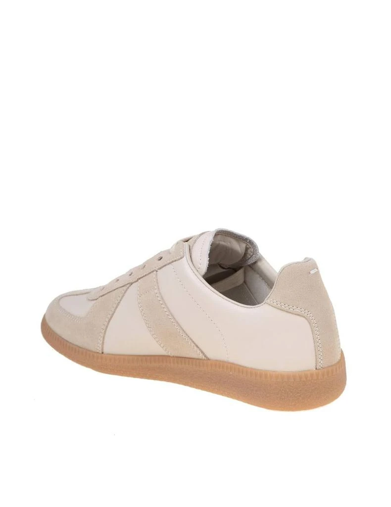 MAISON MARGIELA MAISON MARGIELA SUEDE AND FABRIC SNEAKERS 4