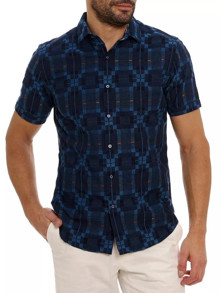 Robert Graham Aizome Plaid Cotton Shirt 3