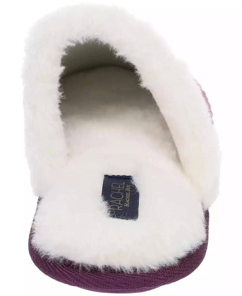 RACHEL Rachel Roy Women's Chenille Lip Sole Scuff Slipper 3