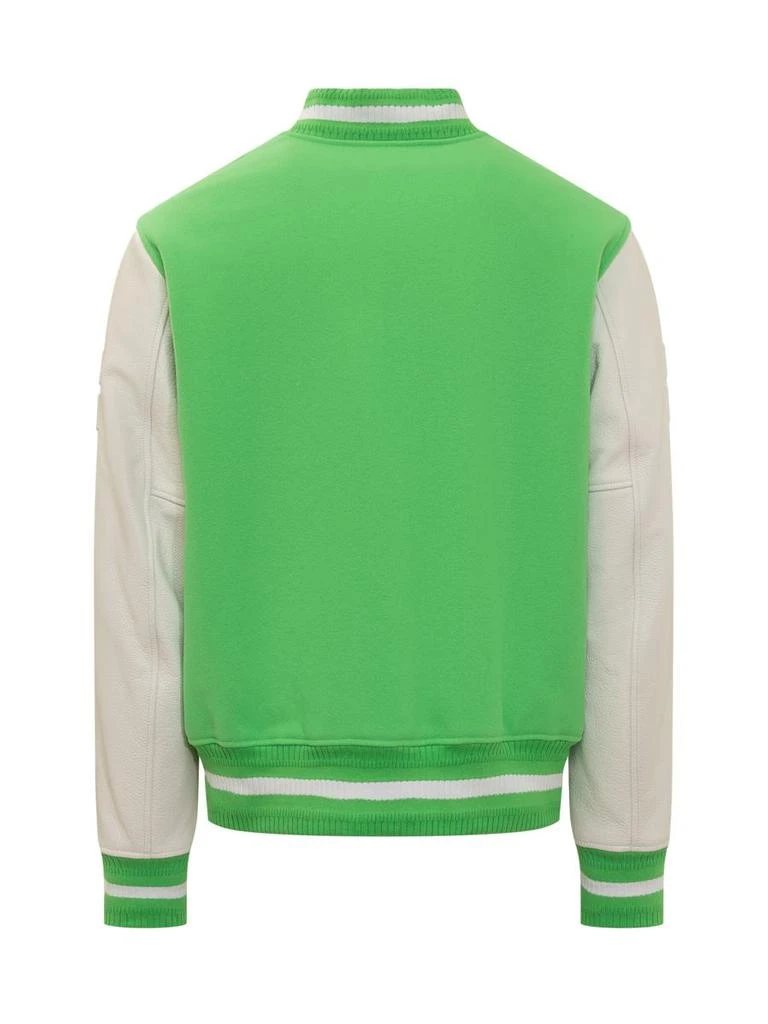 Givenchy Givenchy Givenchy Bomber Jacket In Wool And Leather 2