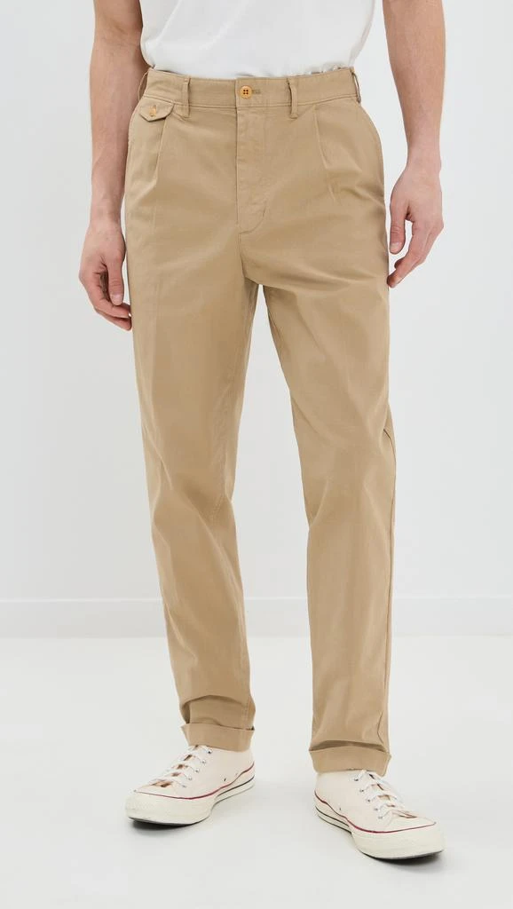 Alex Mill Standard Pleated Chinos 1
