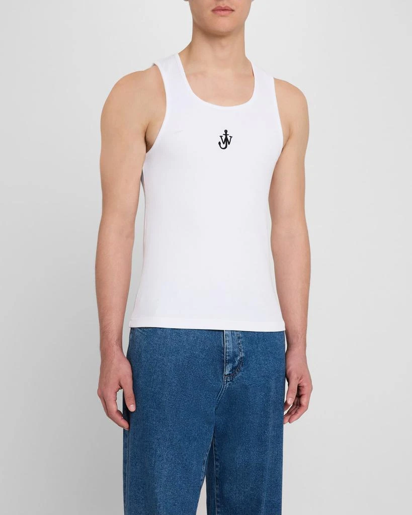 JW Anderson Men's Anchor Ribbed Tank Top 4