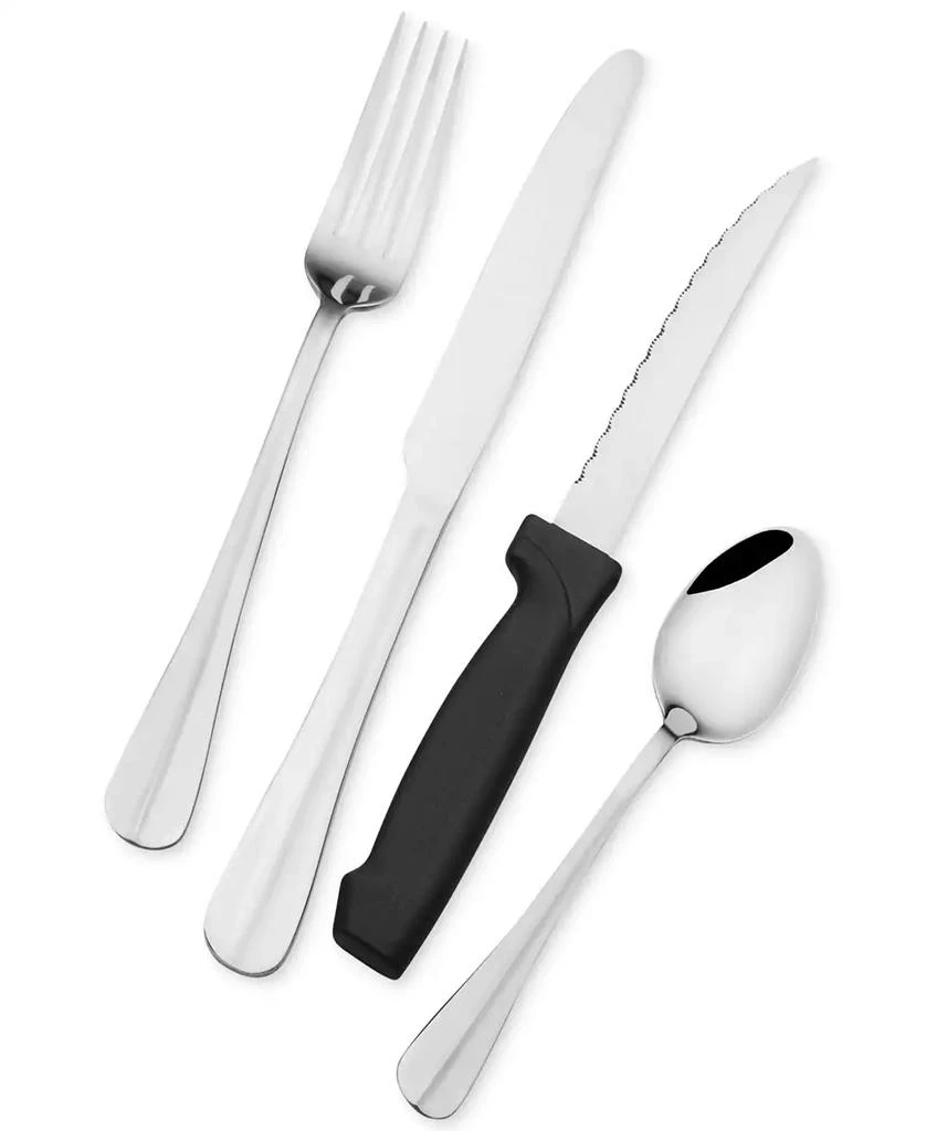 Pfaltzgraff Simplicity 16-Pc. Flatware with Steak Knives Set, Service for 4 2