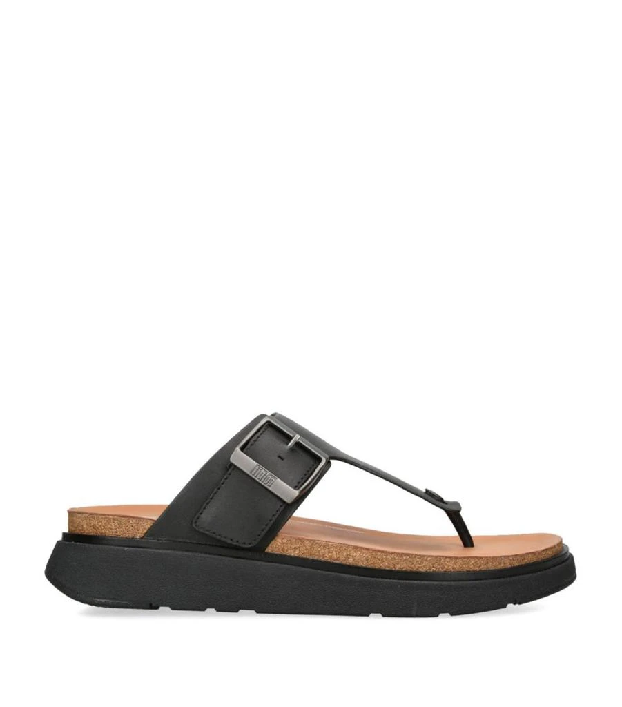 FitFlop Leather Gen-Ff Toe-Post Sandals 1