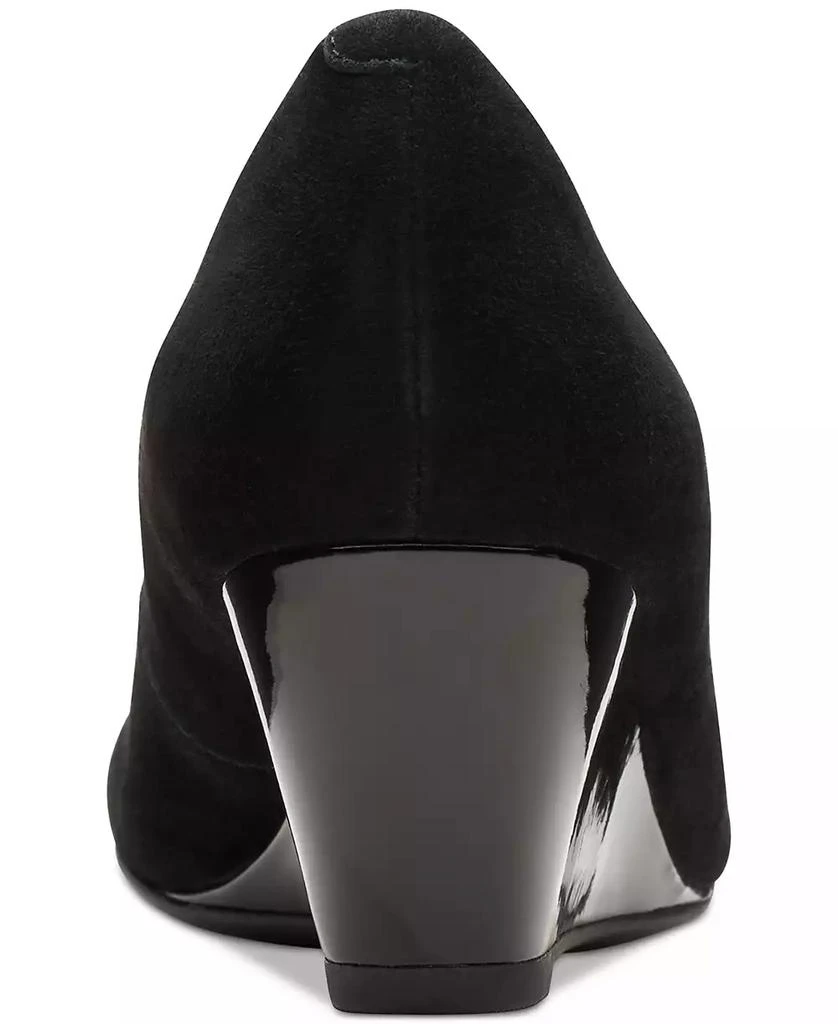 Clarks Collection Women's Flores Tulip Wedge Pumps 3