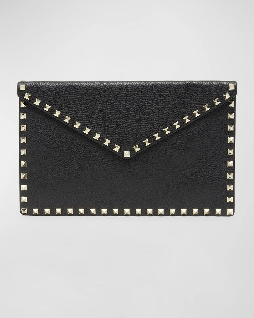 Valentino Rockstud Large Envelope Clutch Bag 1