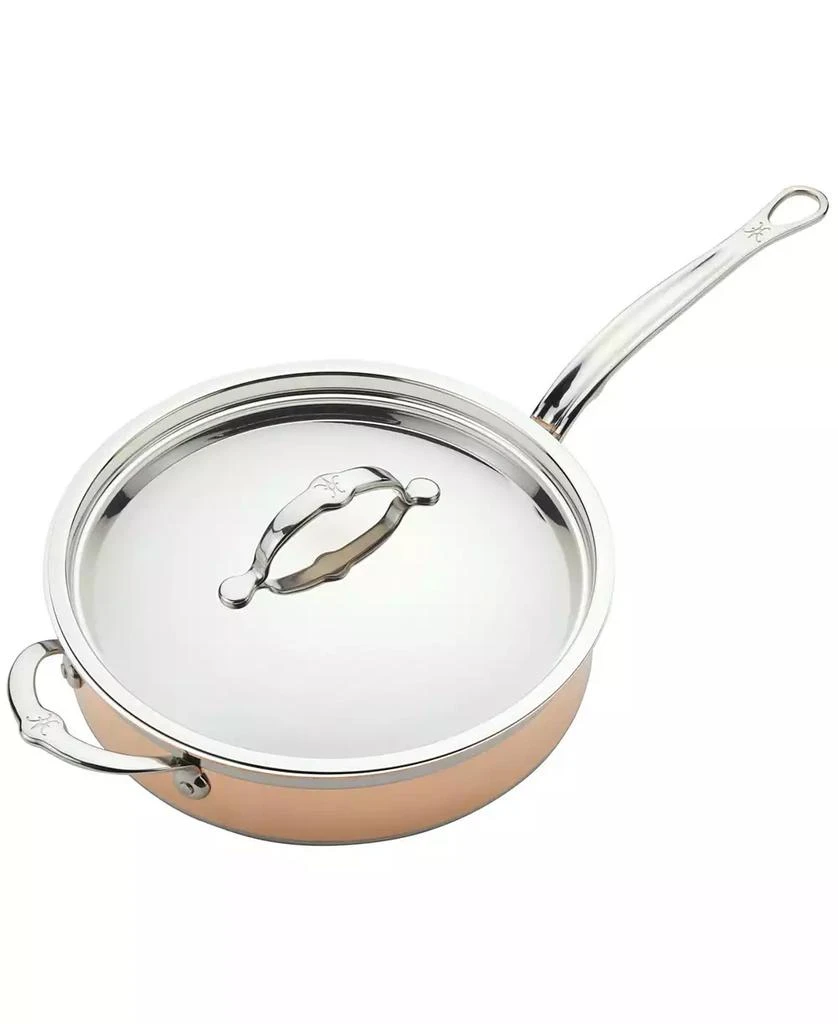 Hestan CopperBond Copper Induction 3.5-Quart Covered Saute with Helper Handle 2