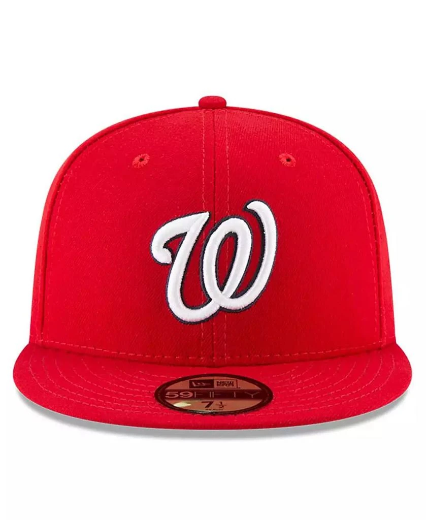 New Era Men's Red Washington Nationals National Baseball Hall of Fame 59FIFTY Fitted Hat 4