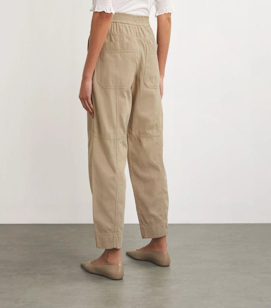 ME+EM Cotton Elasticated-Waist Trousers 4