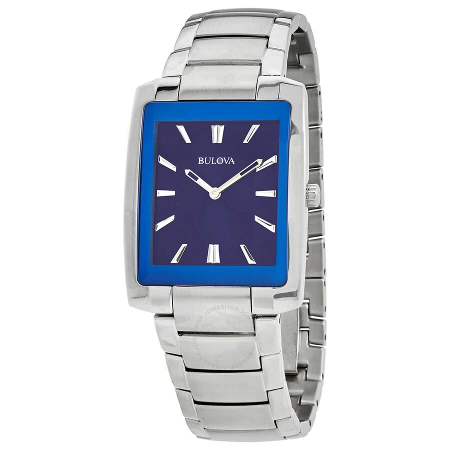Bulova Classic Blue Dial Men's Watch 96A169 1