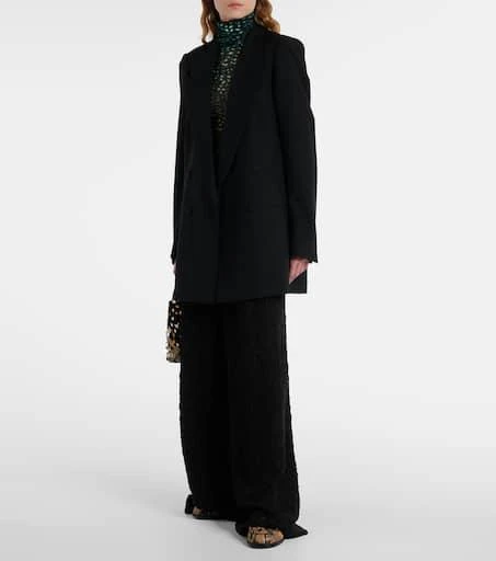 Dries Van Noten Snake-effect leather loafers 3