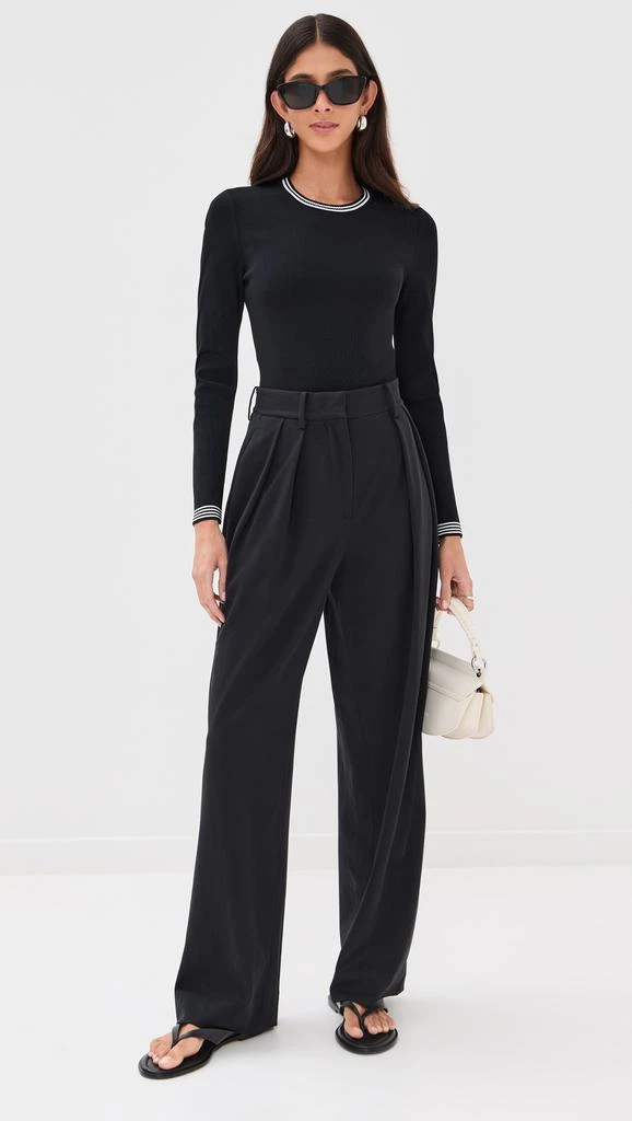 LE BOP Ringer Long Sleeve Bodysuit 4