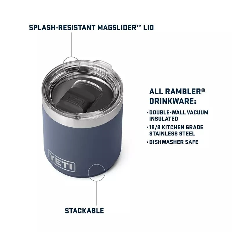 YETI YETI 10 oz. Rambler Lowball 2.0 7