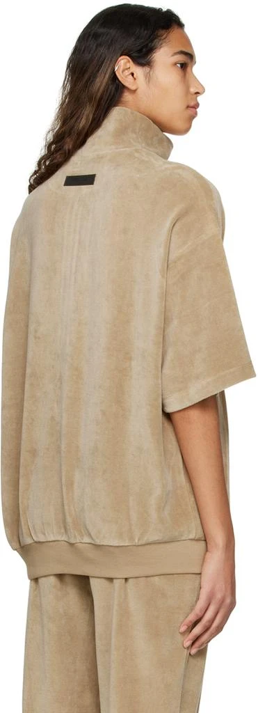 Essentials Tan Cotton Turtleneck 3