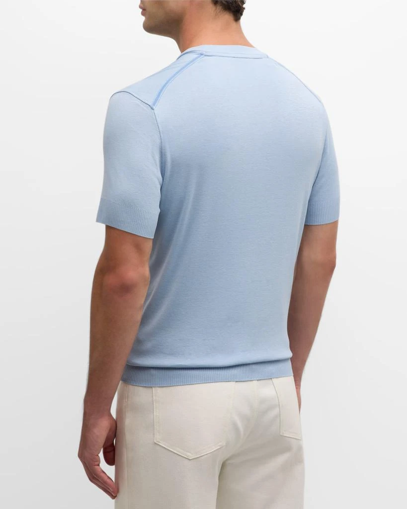 Tom Ford Men's Short-Sleeve Crewneck Sweater 3